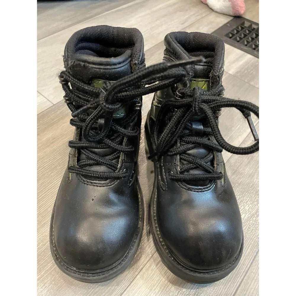 GI JO Little Boys Size  11.5 (US) Army Combat boots Collectible RARE